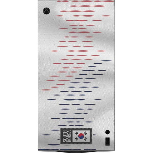 South Korea Soccer Flag XBox Series X Digital Edition Console Skin
